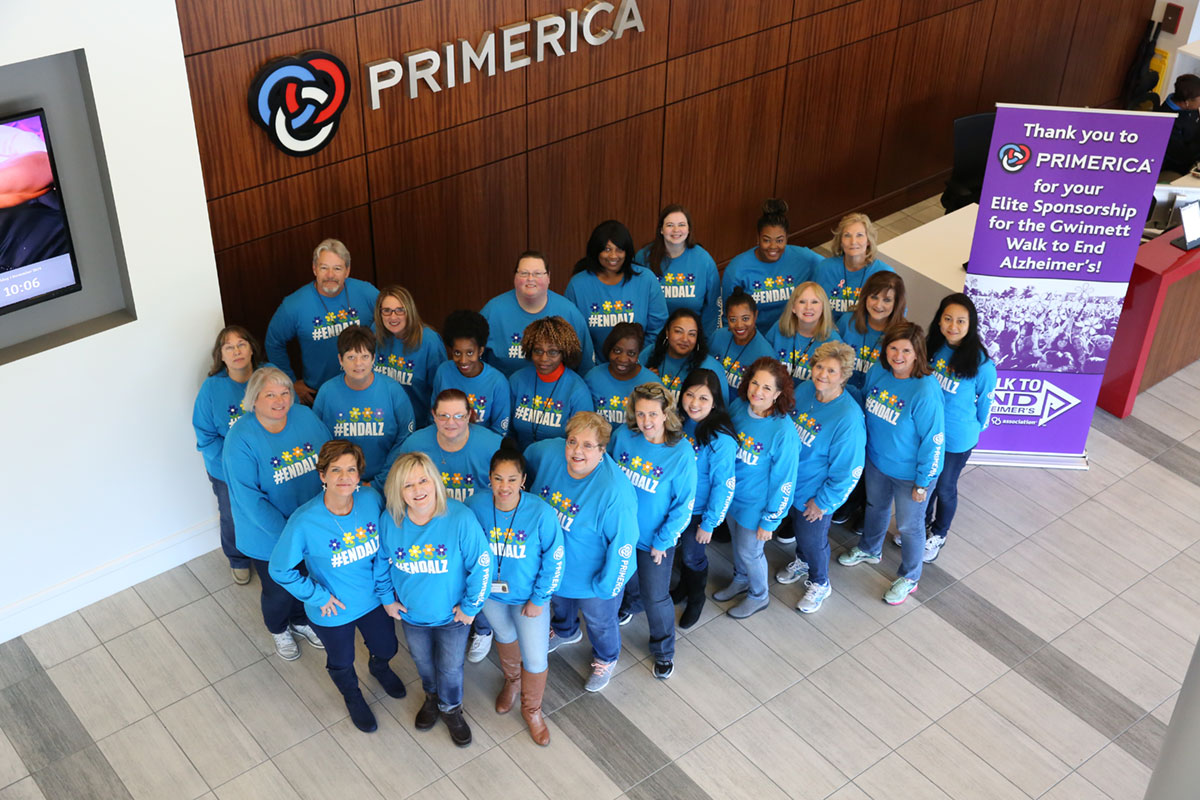 Primerica teammates turn out for Walk To End Alzheimer's